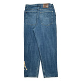 Johnny Blaze Graphic Jeans - 36W 33L Blue Cotton