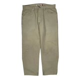 Levis 505 Jeans - 34W 29L Beige Cotton