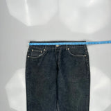 Chams Studded Jeans - 36W 31L Dark Wash Cotton