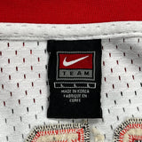 Chicago Bulls Nike Nba Jersey - Large White Polyester