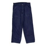 Big Bill Cargo Pants - 33W 31L Navy Cotton Blend