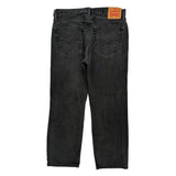 Levis 505 Jeans - 34W 30L Black Denim