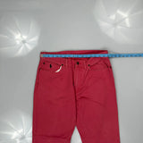 Polo By Ralph Lauren Jeans - 32W 30L Red Cotton