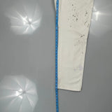 Dickies Double Knee Carpenter Trousers - 34W 32L White Cotton