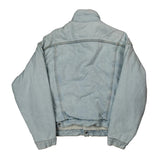1980S Made In USA Levis Sherpa Denim Jacket - XL Light Wash Denim
