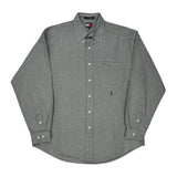 Tommy Hilfiger Shirt - Large Grey Cotton