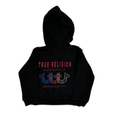 Age 24 Months True Religion Graphic Hoodie - 2XS Black Cotton