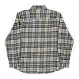 Rugged Flex Carhartt Checked Flannel Shirt - Large Black Cotton