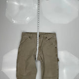 Wrangler Carpenter Pants - 32W 32L Khaki Cotton
