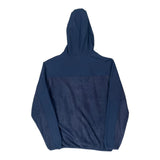 Reebok Fleece Jacket - Large Blue Polyester
