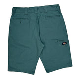 Dickies Slim Fit Chino Shorts - 36W 10L Green Polyester Blend