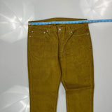 Levis Cord Pants - 34″ Waist Brown Cotton