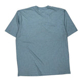 Carhartt T-Shirt - Large Blue Cotton