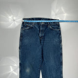 Dickies Carpenter Jeans - 33W 31L Blue Cotton