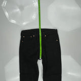 501 Levis Jeans - 32W 29L Black Cotton