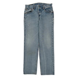501 Levis Jeans - 34W 36L Light Wash Cotton