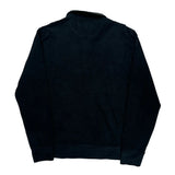 Polo By Ralph Lauren 1/4 Zip - Large Black Cotton