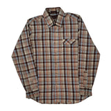 Levis Checked Shirt - Medium Beige Cotton