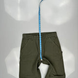Carhartt Carpenter Trousers - 32W 32L Green Cotton