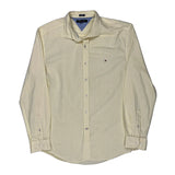 Tommy Hilfiger Striped Shirt - XL Yellow Cotton