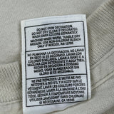 Fruit Of The Loom Single Stitch T-Shirt - XL Cream Cotton