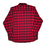 Carhartt Checked Flannel Shirt - 2XL Red Cotton
