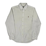Ralph Lauren Shirt - Medium White Cotton