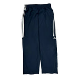 Adidas Track Pants - Medium White Polyester