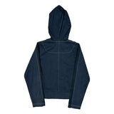 Nike Track Jacket - Medium Navy Cotton