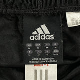 Adidas Track Pants - Medium White Polyester