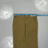 Carhartt Carpenter Pants - 33W 30L Khaki Cotton
