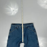 Wrangler Carpenter Jeans - 32W 30L Blue Cotton
