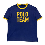 Polo Team Polo By Ralph Lauren T-Shirt - Large Blue Cotton