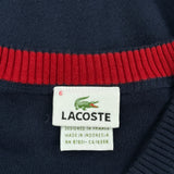 Lacoste Sweater - XL Navy Cotton