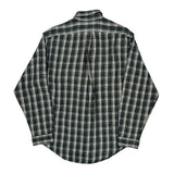 Ralph Lauren Checked Shirt - Large Green Cotton Blend