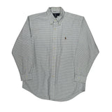 Ralph Lauren Checked Shirt - Medium Blue Cotton