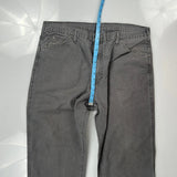 Wrangler Pants - 38W 29L Gray Cotton