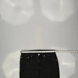 Made In USA Levis 550 Jeans - 33W 34L Black Cotton