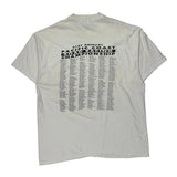 Pacific Coast Road Racing Championship Hanes Single Stitch T-Shirt - XL White Cotton