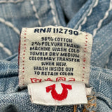 True Religion Skinny Fit Jeans - 30W UK 8 Blue Cotton