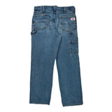 Made In USA Roundhouse Carpenter Jeans - 36W 30L Blue Denim