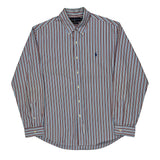 Ralph Lauren Striped Shirt - XL Blue Cotton
