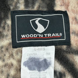 Wood'N Trail Fleece Jacket - Large Camo Polyester