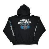 Appleton Harley-Davidson Harley Davidson Graphic Hoodie - 2XL Black Cotton