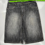 Southpole Denim Shorts - 33W 13L Grey Denim