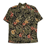 Tori Richard Floral Hawaiian Shirt - Large Multicoloured Cotton