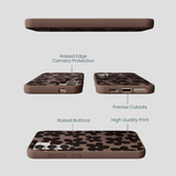 Chocolate Brown Earthy Blooms Samsung Galaxy S23 Case