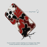 Chocolate Brown Earthy Curves iPhone 13 Pro Max Case