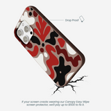 Chocolate Brown Earthy Curves iPhone 16 Pro Max Case