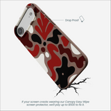 Chocolate Brown Earthy Curves iPhone Air Case